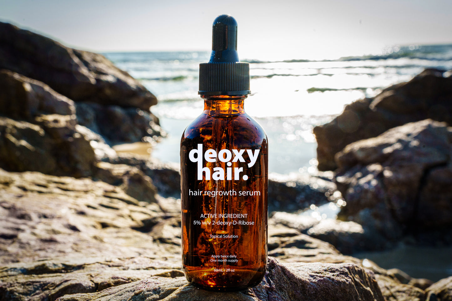 Our breakthrough serum, powered by active ingredient 2-deoxy-D-ribose (2dDR) offers a powerful solution for both men and women struggling with androgenetic and postpartum hair loss. works wonders in a controlled environment to stimulate the formation of new blood supply to hair follicles, thus kickstarting the re-growth cycle.